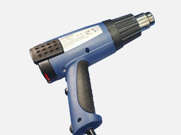 Hot gun for clean seal capsules