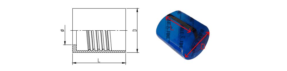 Clean seal capsules specification drawing and clean seal capsule sample